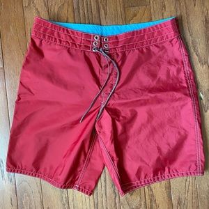 Birdwell 311 board shorts - red